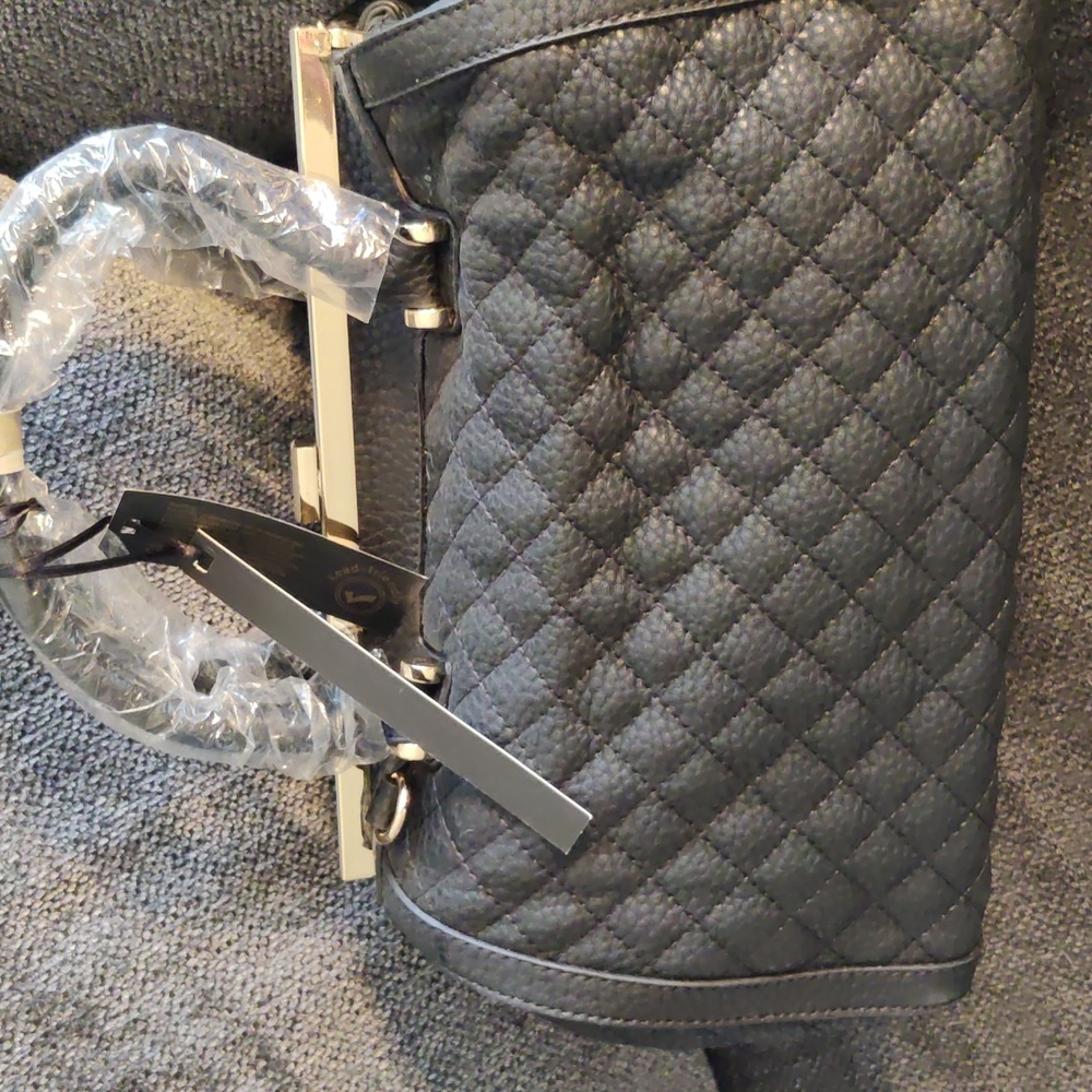 Nwt large La Terre Fashion faux leather bag